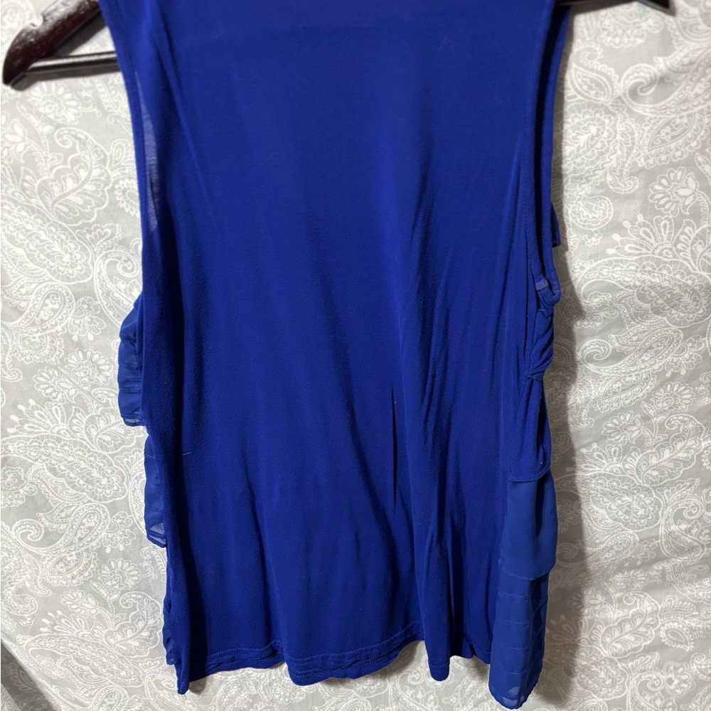 Blue tank top - Picture 2 of 2
